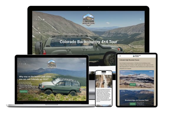 Ridgeline Tours Website Design and Development