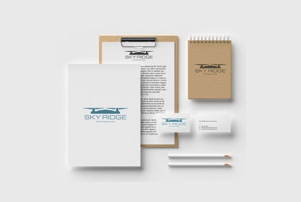 Sky Ridge Drone Services Brand Identity